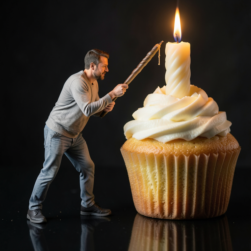 Ignition of the Colossal Candle website