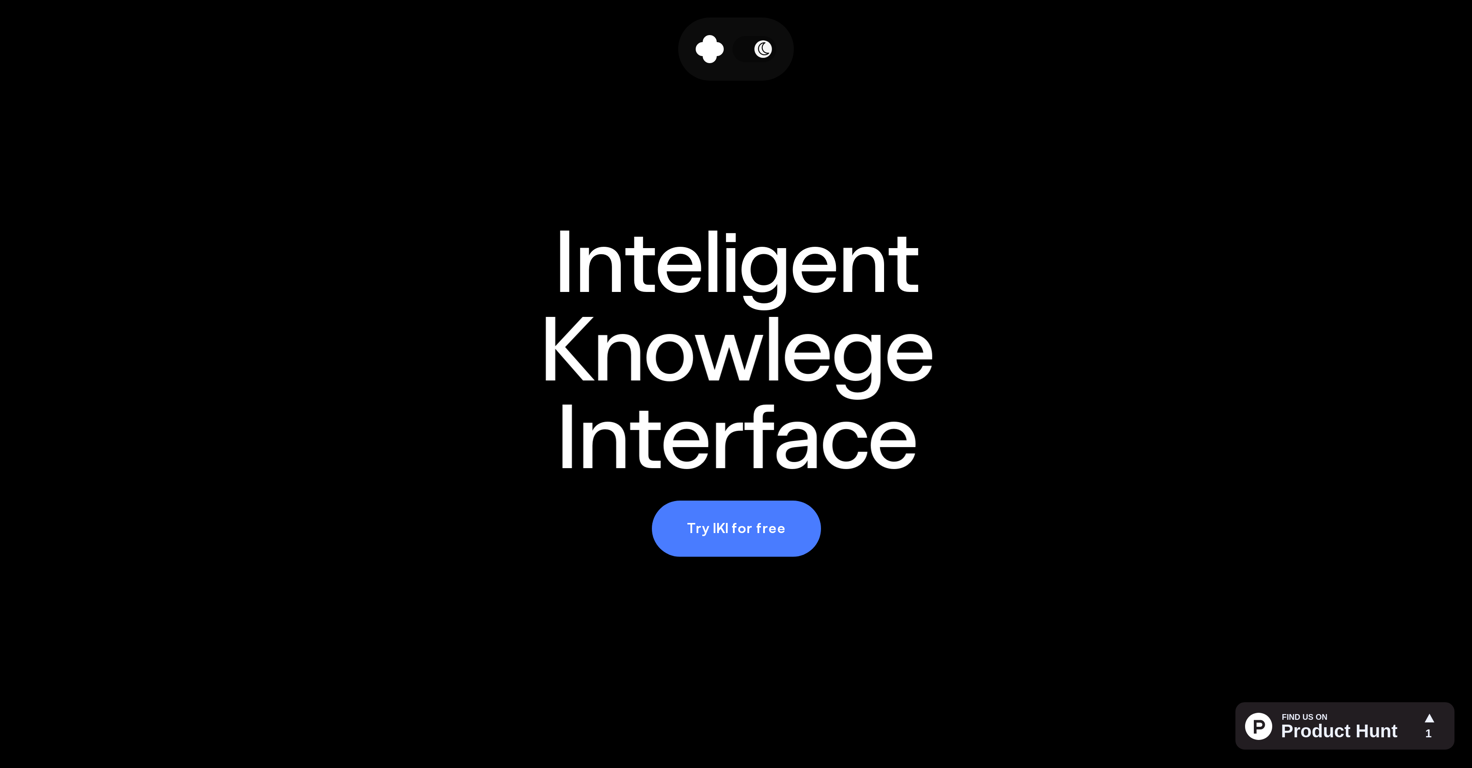 IKI AI website