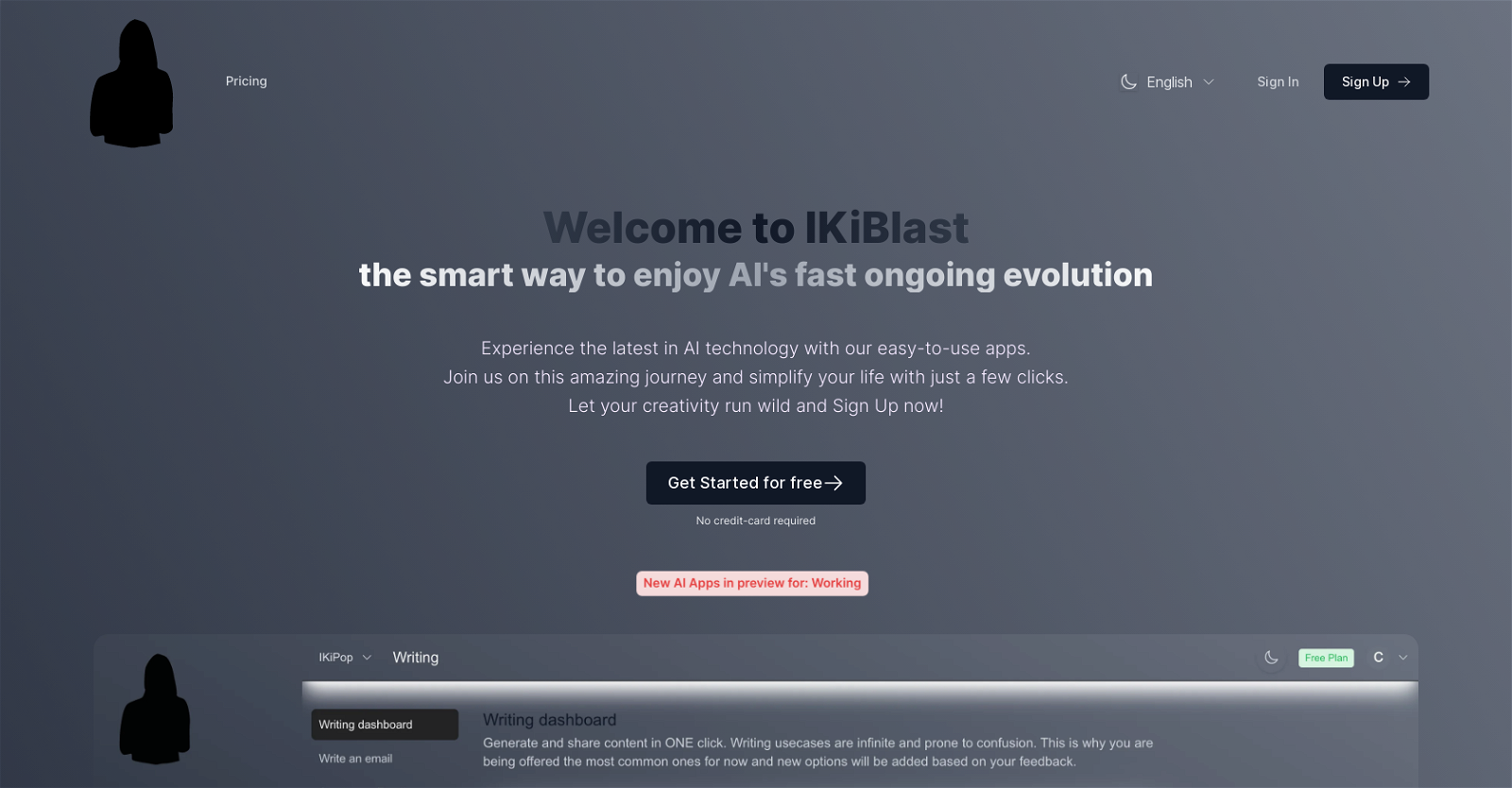 Ikiblast website