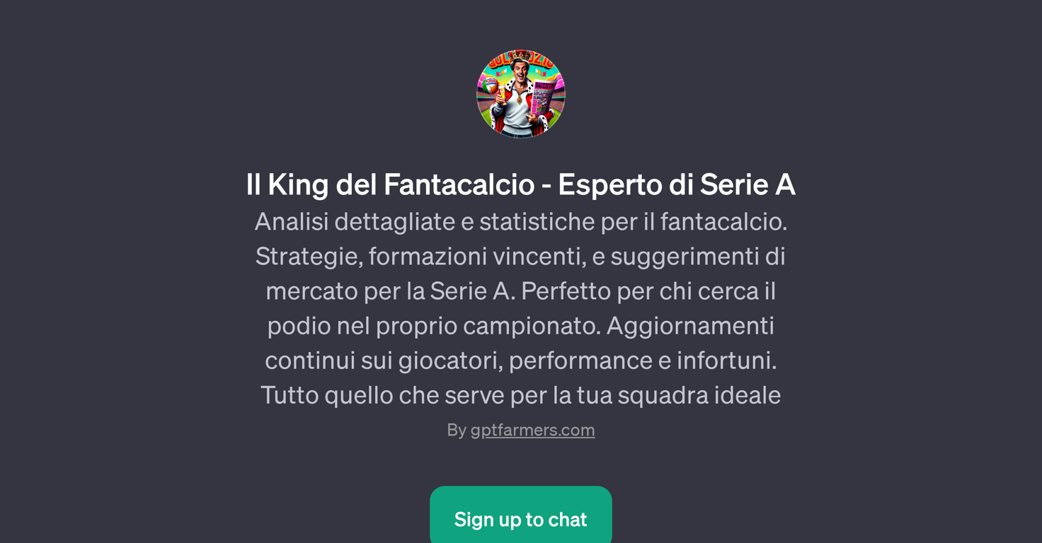 Il King del Fantacalcio - Esperto di Serie A website