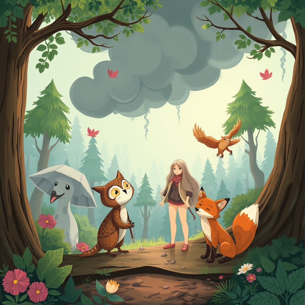 Illustrated Story Generator website