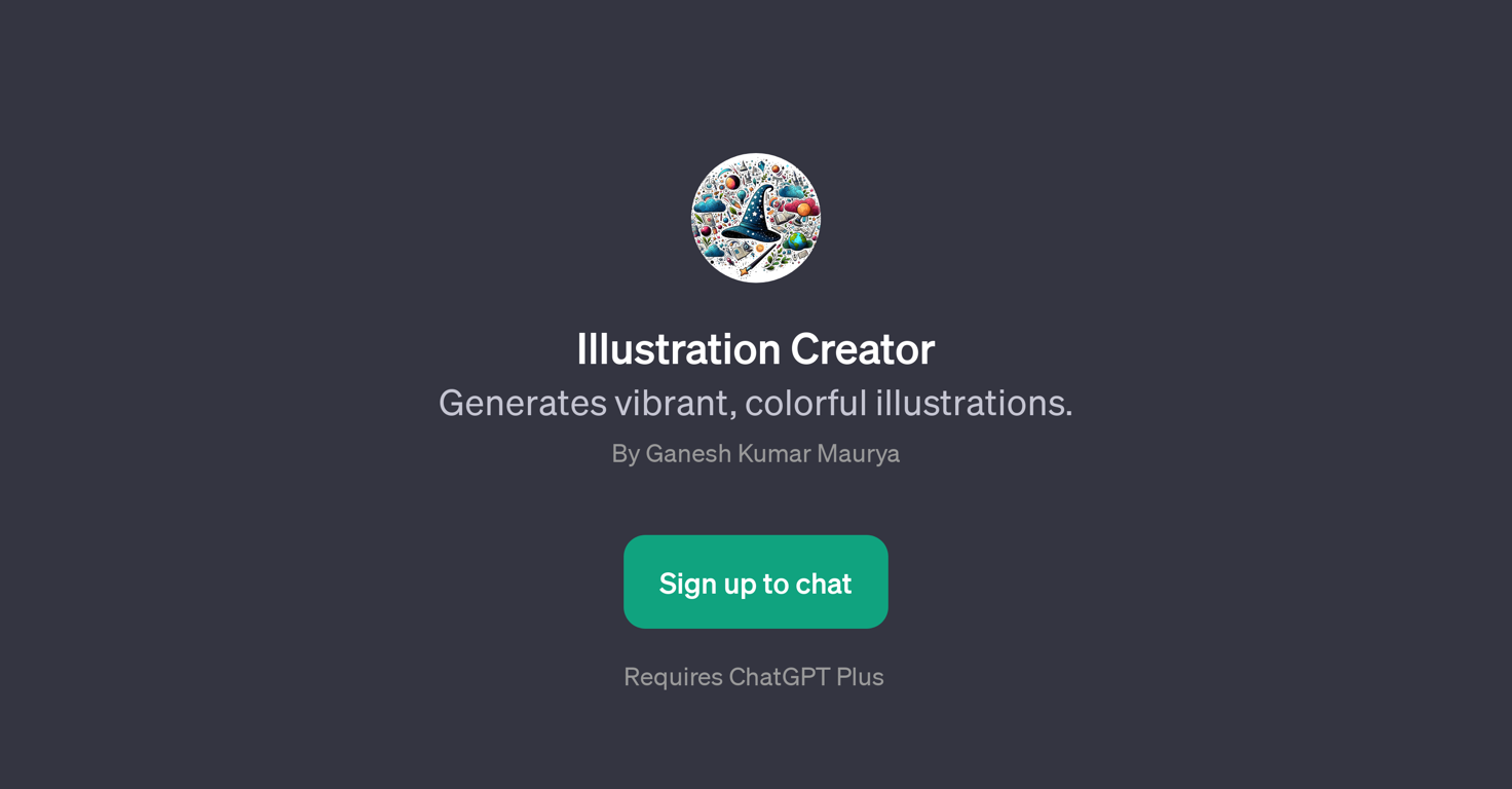 Illustration Creator website