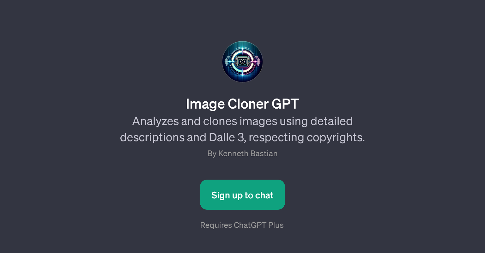 Image Cloner GPT website