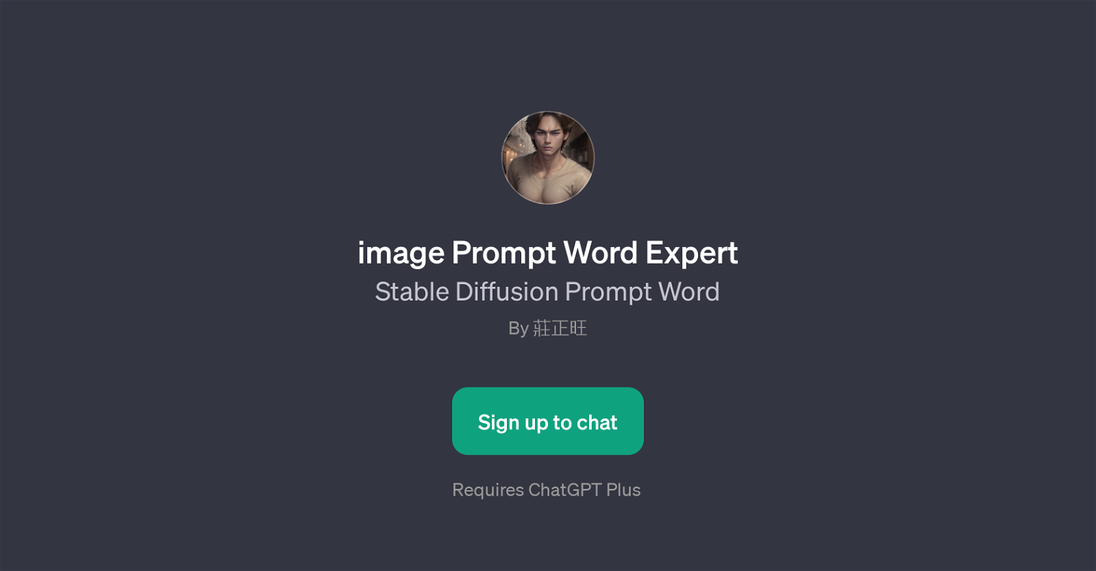 Image Prompt Word Expert website