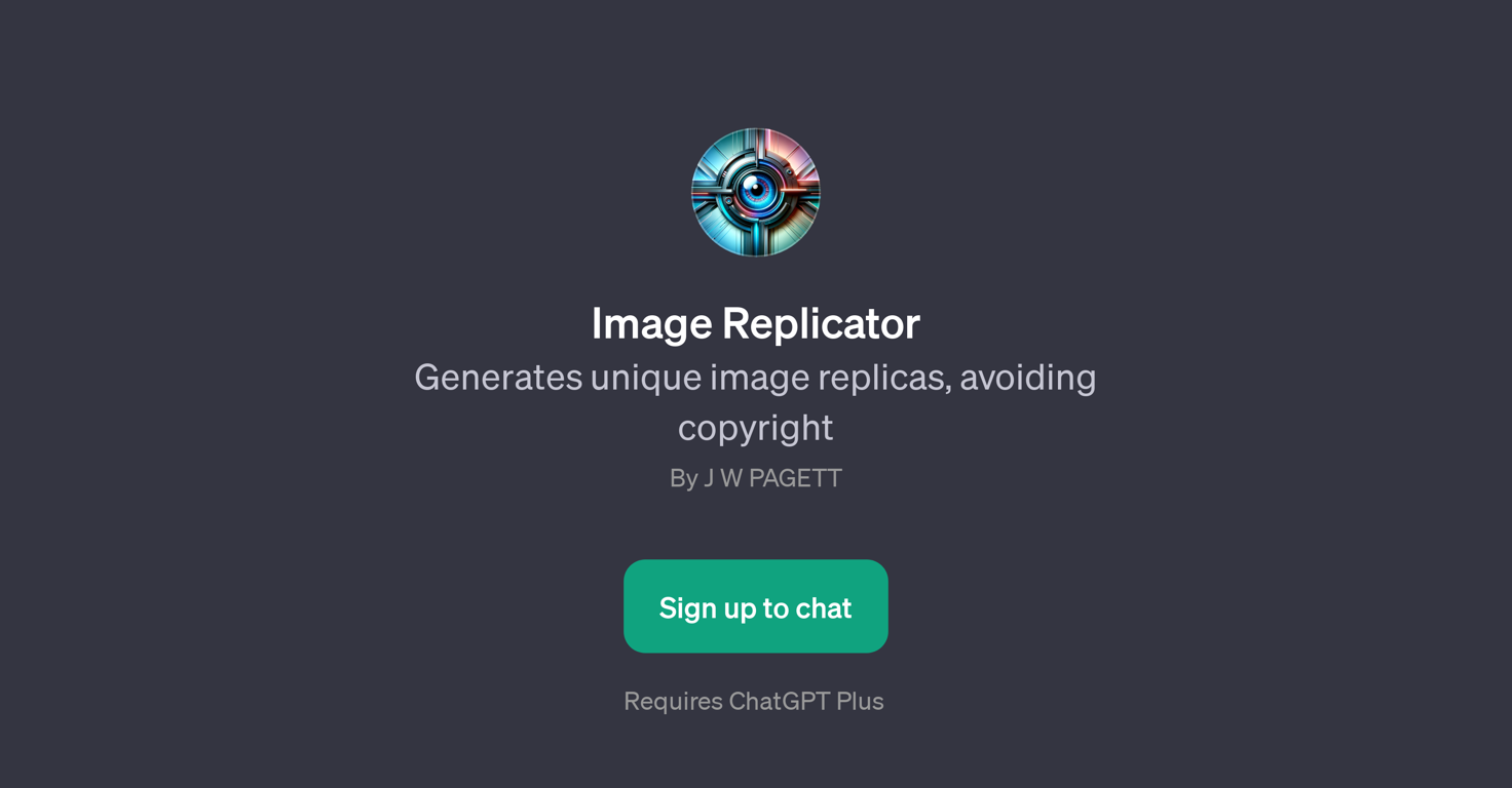 Image Replicator website