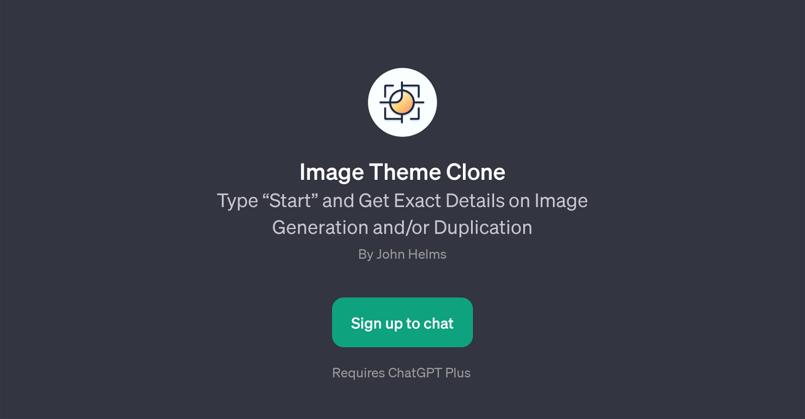 Image Theme Clone website