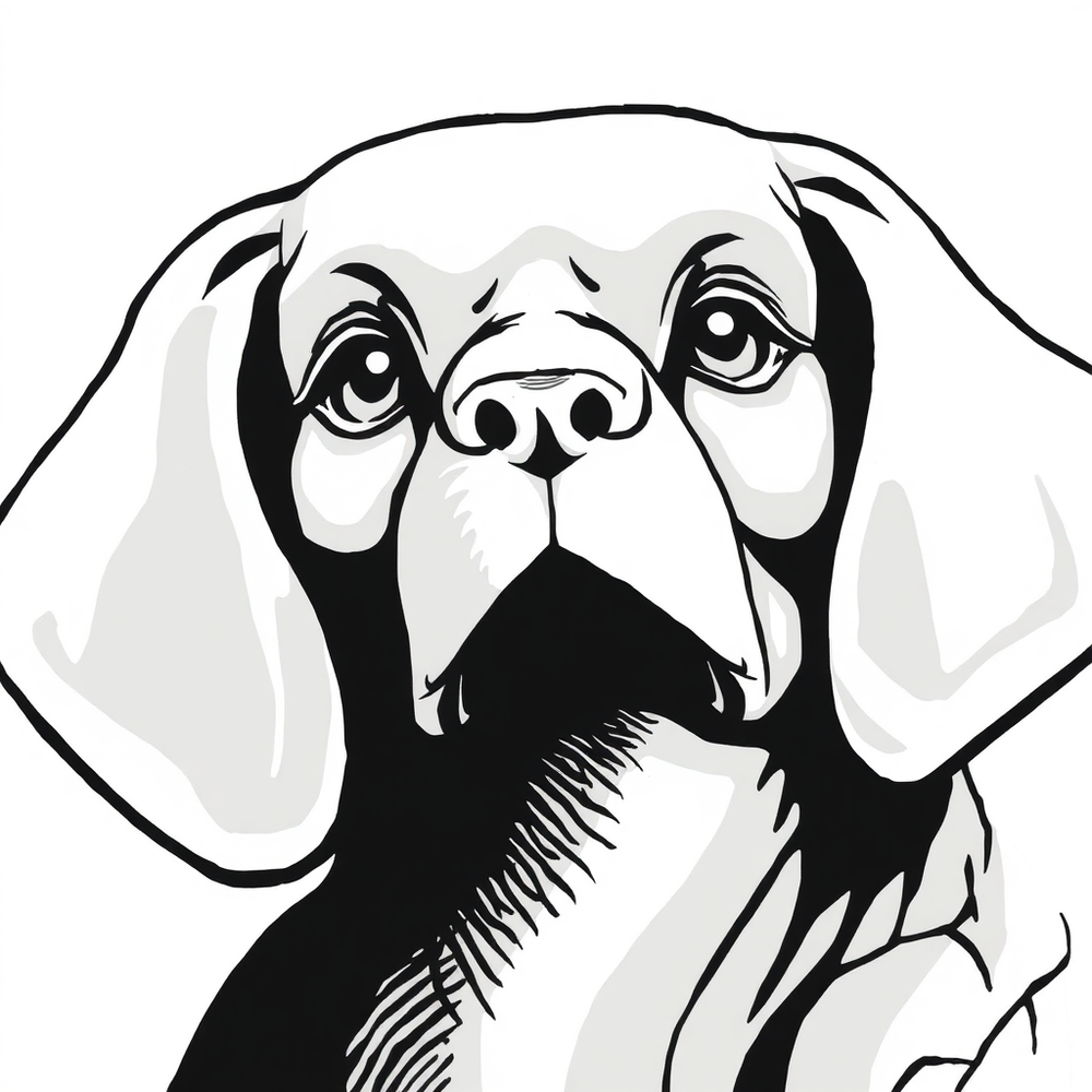 Image to svg line art quality black and white website