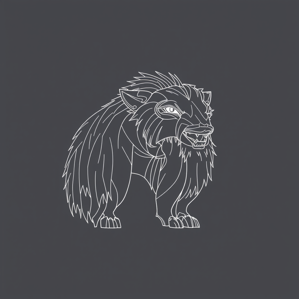 Image to thin line illustration cad outline website