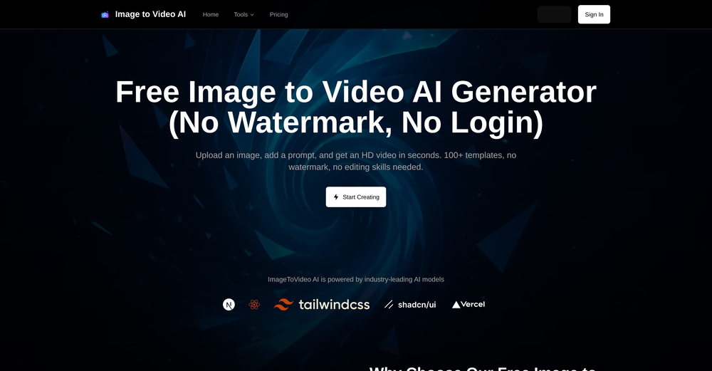 Image To Video AI.run website