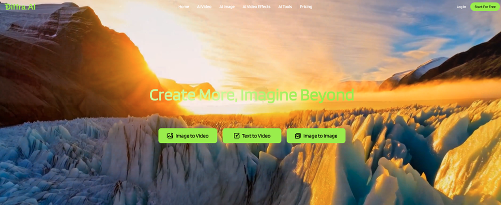 Diffra - Cheapest AI Image & Video Generator website