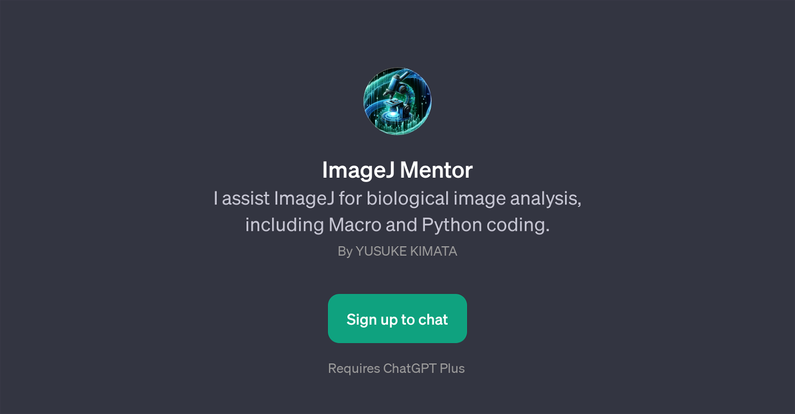 ImageJ Mentor website