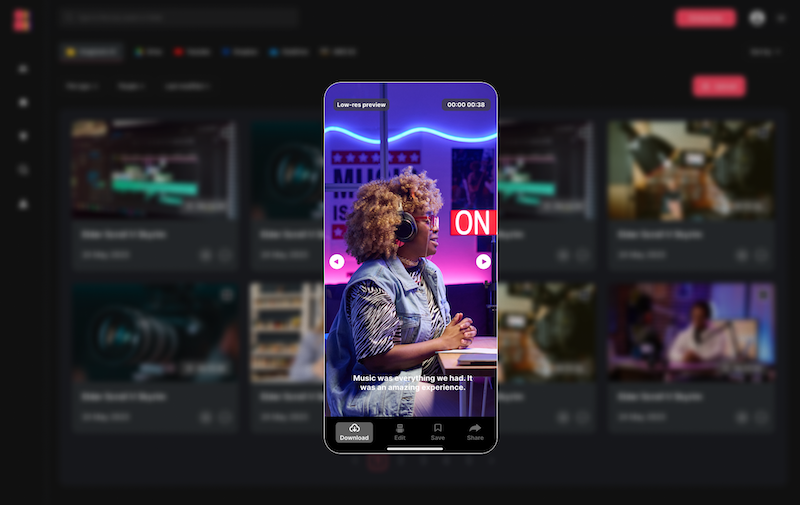 Imaginario AI website