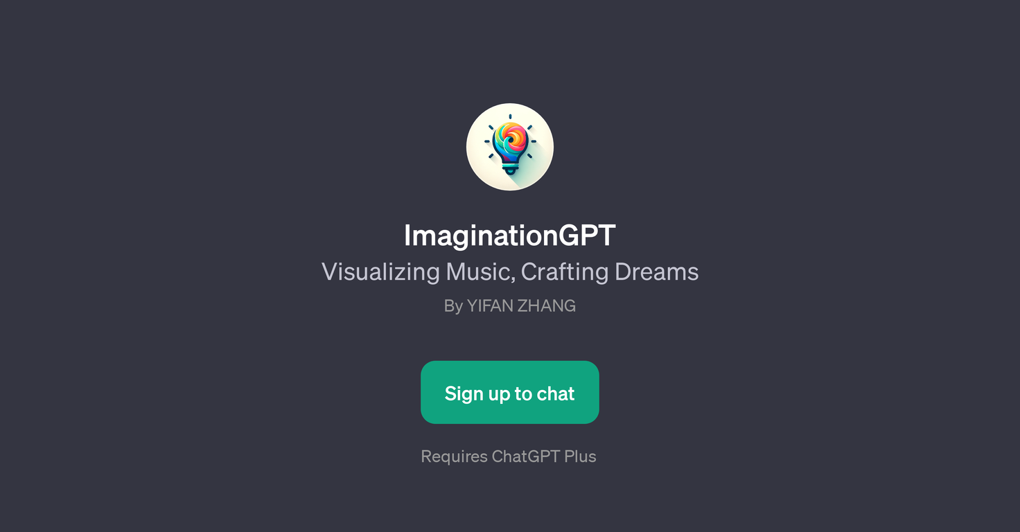 ImaginationGPT website