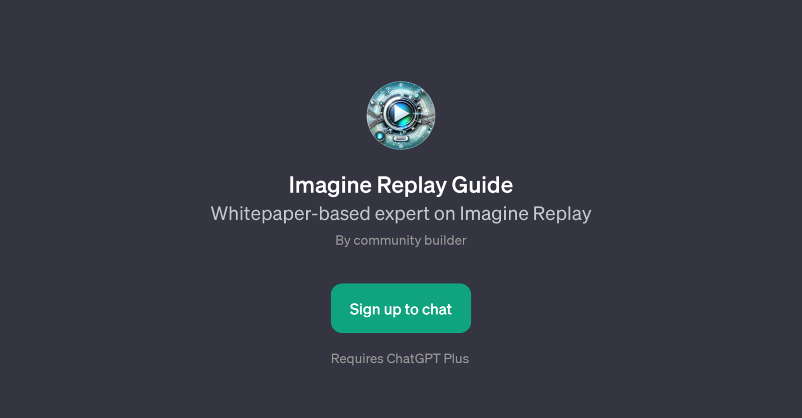 Imagine Replay Guide website
