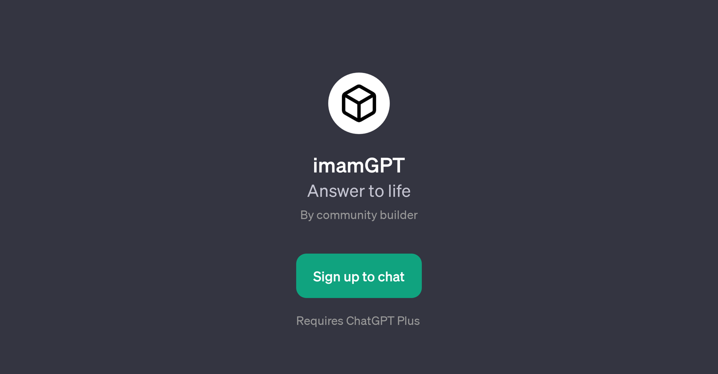 imamGPT website