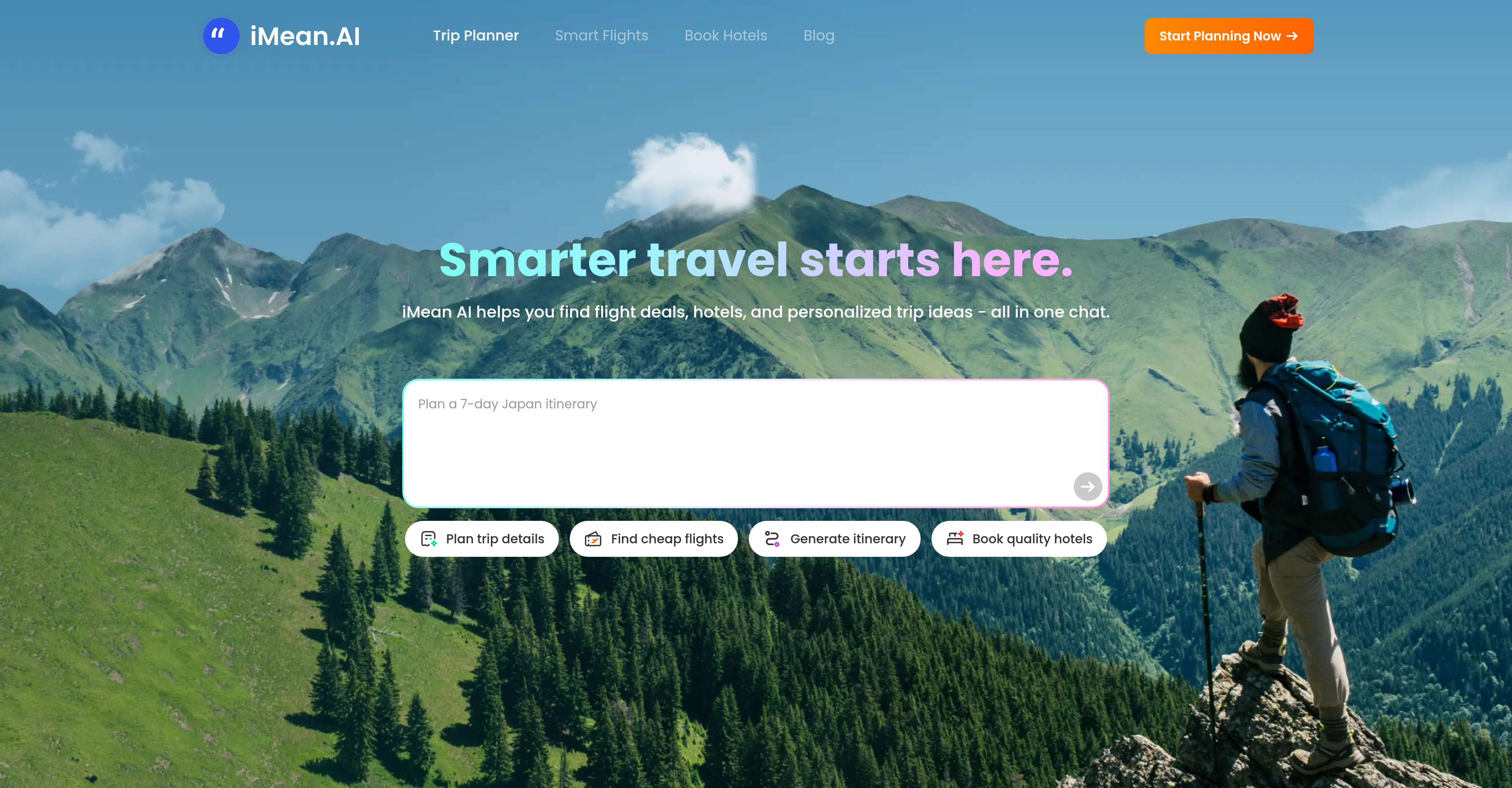 iMean AI Trip Planner screenshot 1 iMean AI Trip Planner screenshot 1
