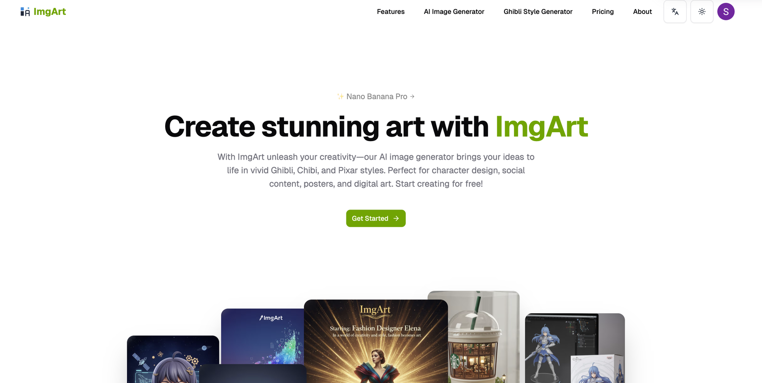 ImgArt website