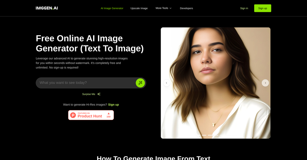 ImgGen website