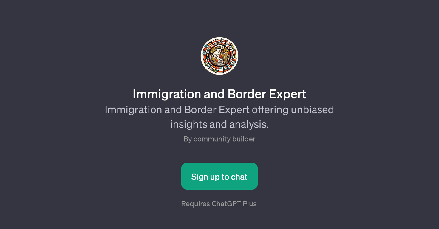 Immigration and Border Expert website
