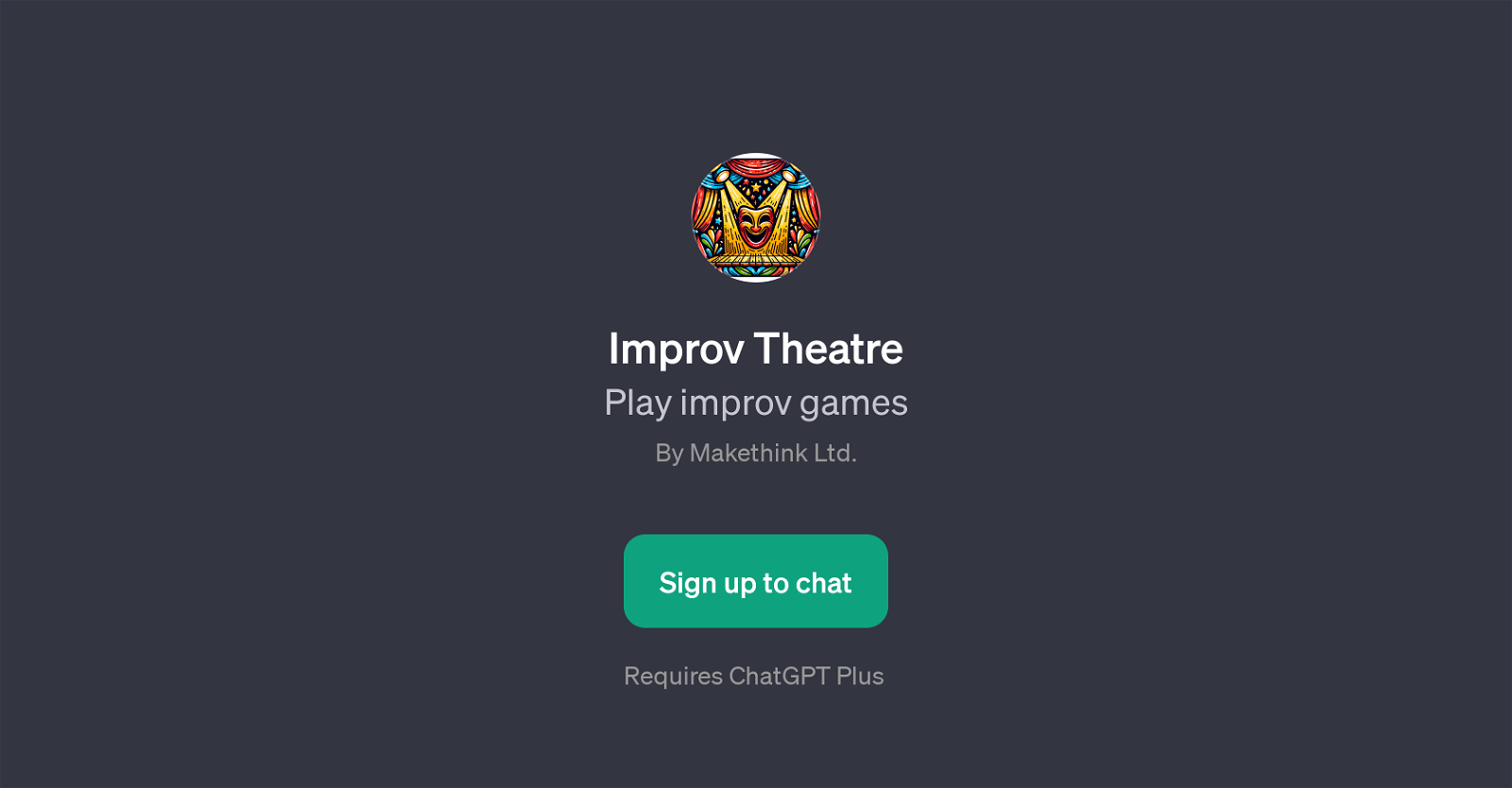 Improv Theatre website