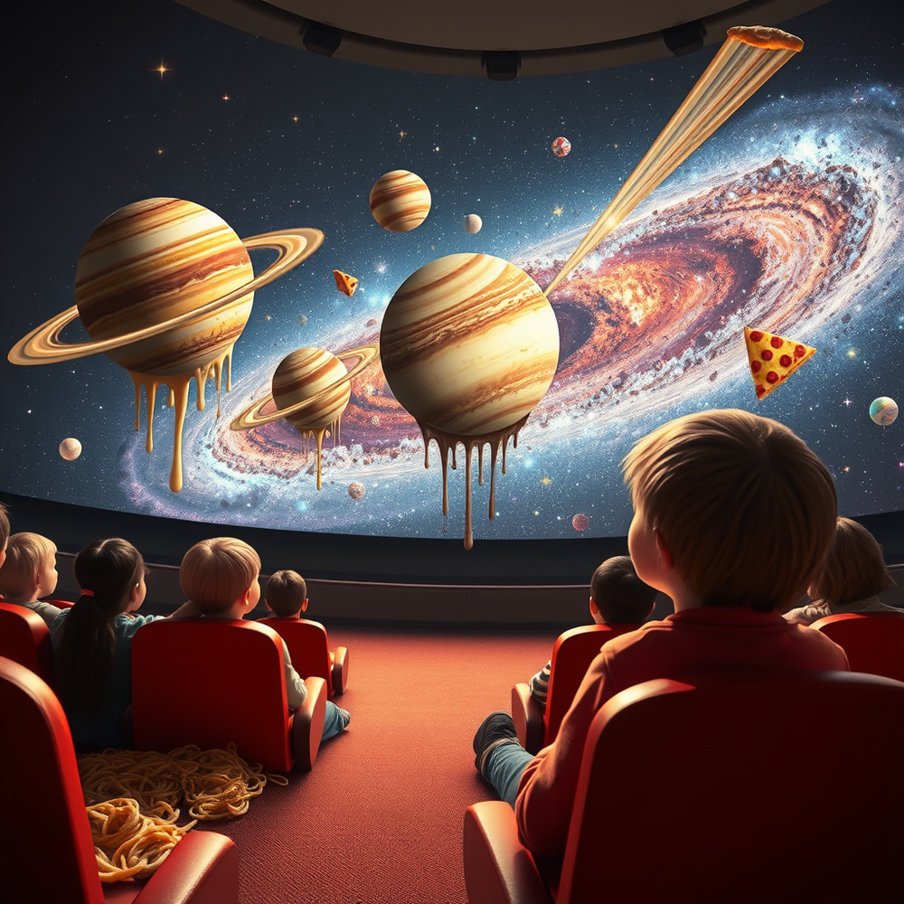 In a planetarium website