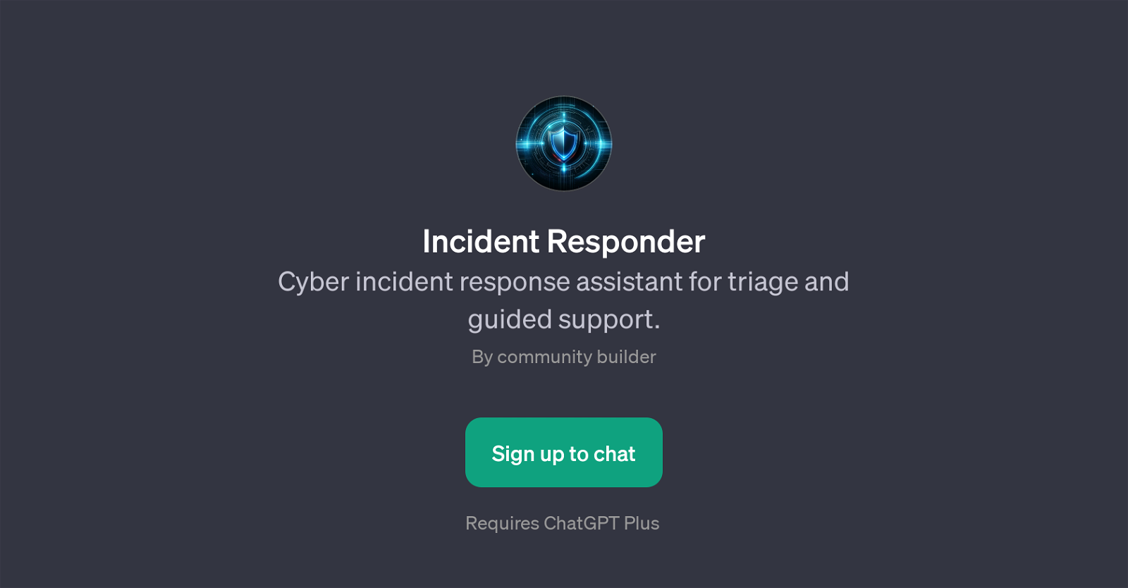 Incident Responder website