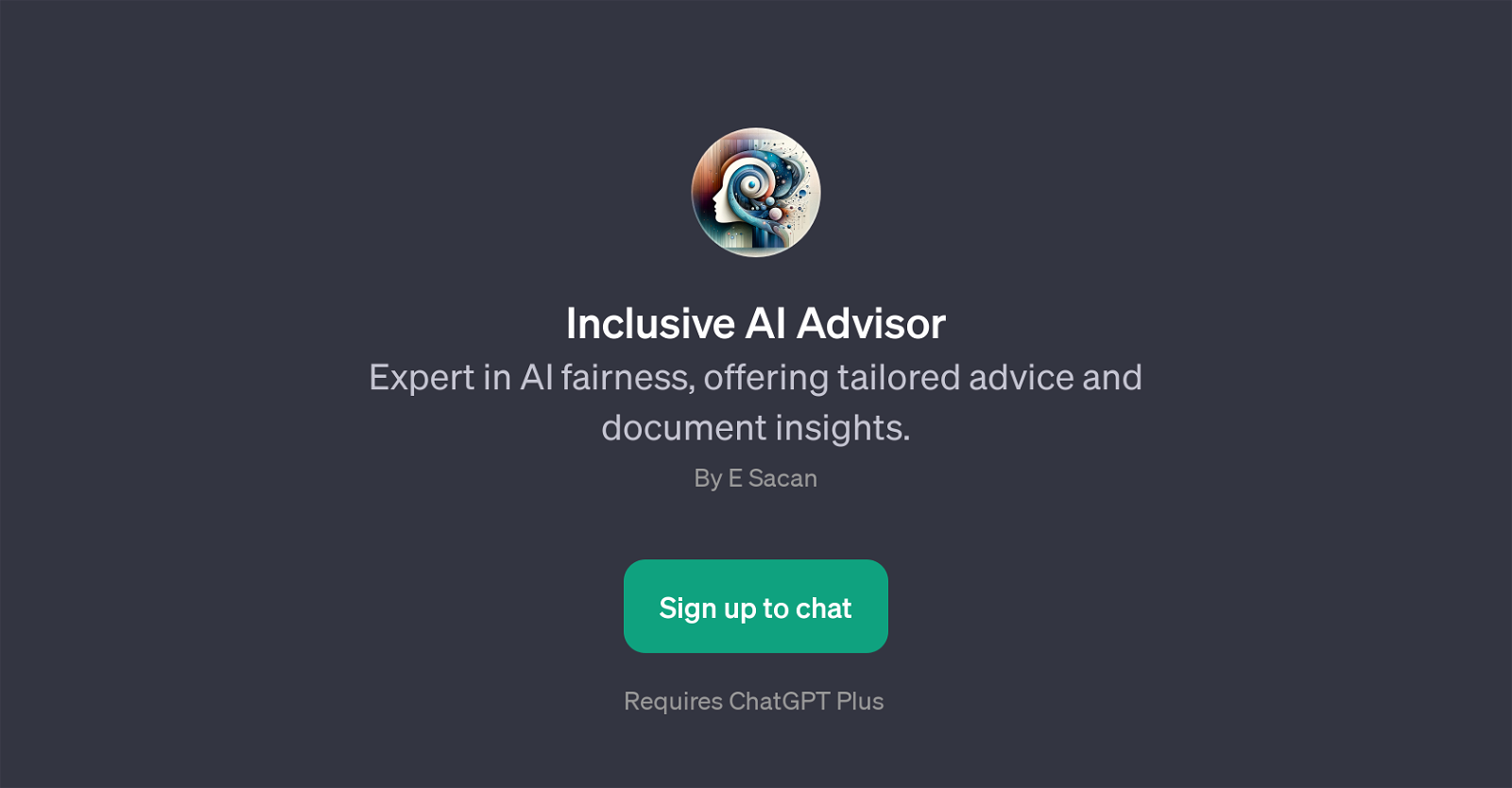 Inclusive AI Advisor website