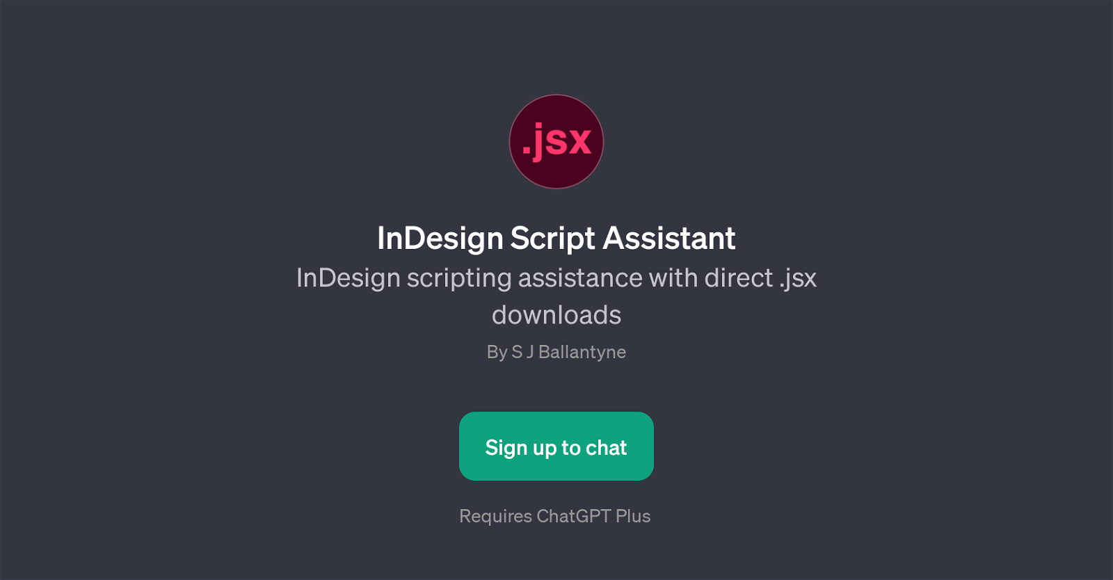 InDesign Script Assistant website