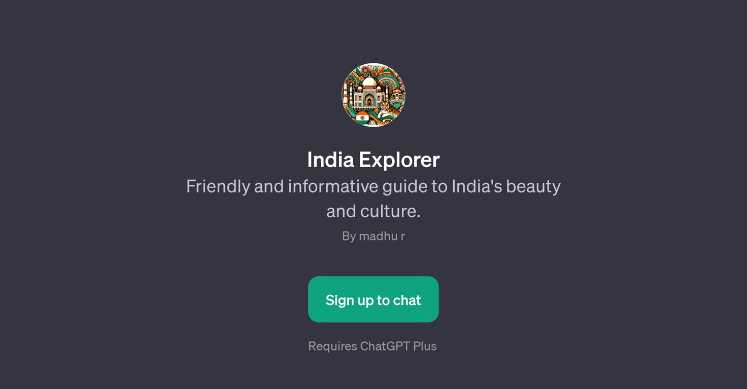 India Explorer website
