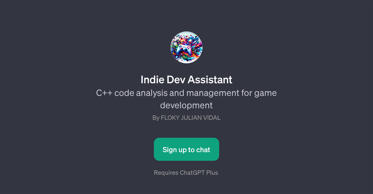 Indie Dev Assistant website
