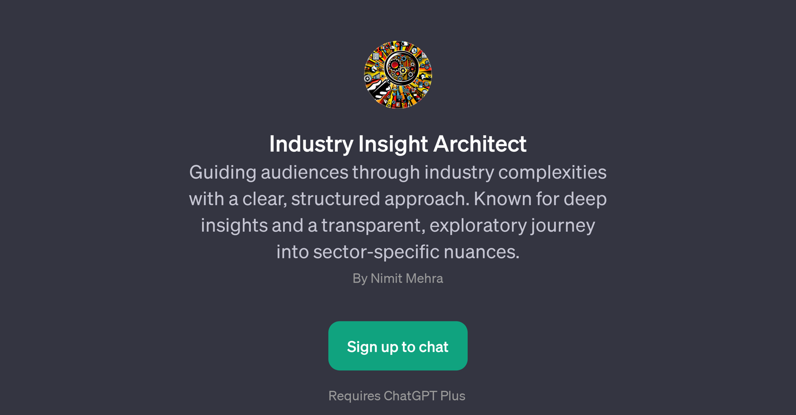 Industry Insight Architect website