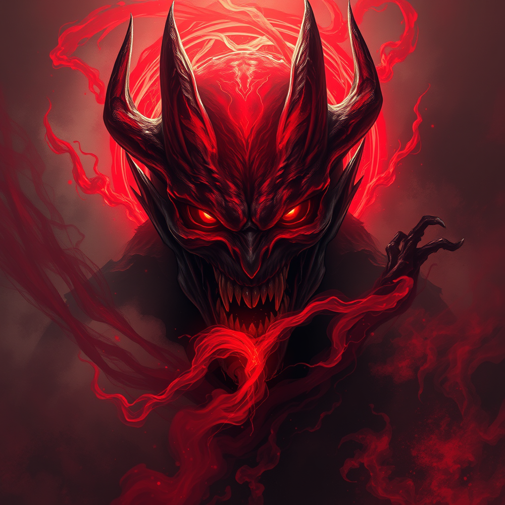 Infernal Crimson Energy Portrait website