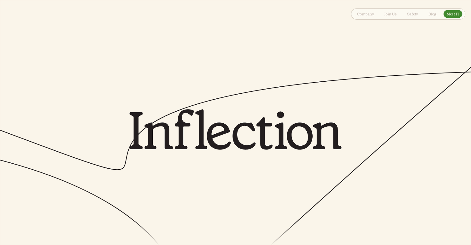 Inflection website
