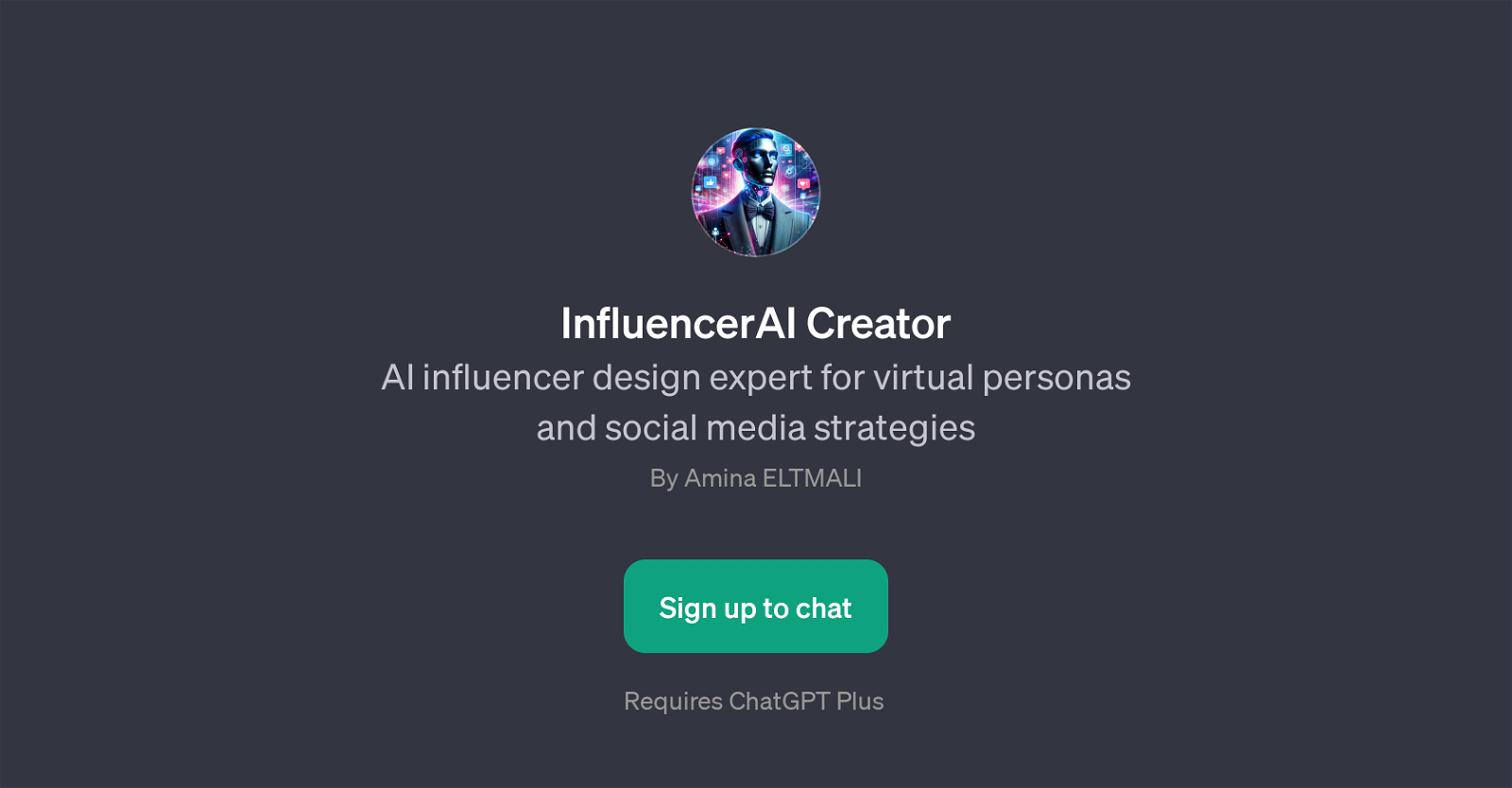 InfluencerAI Creator website