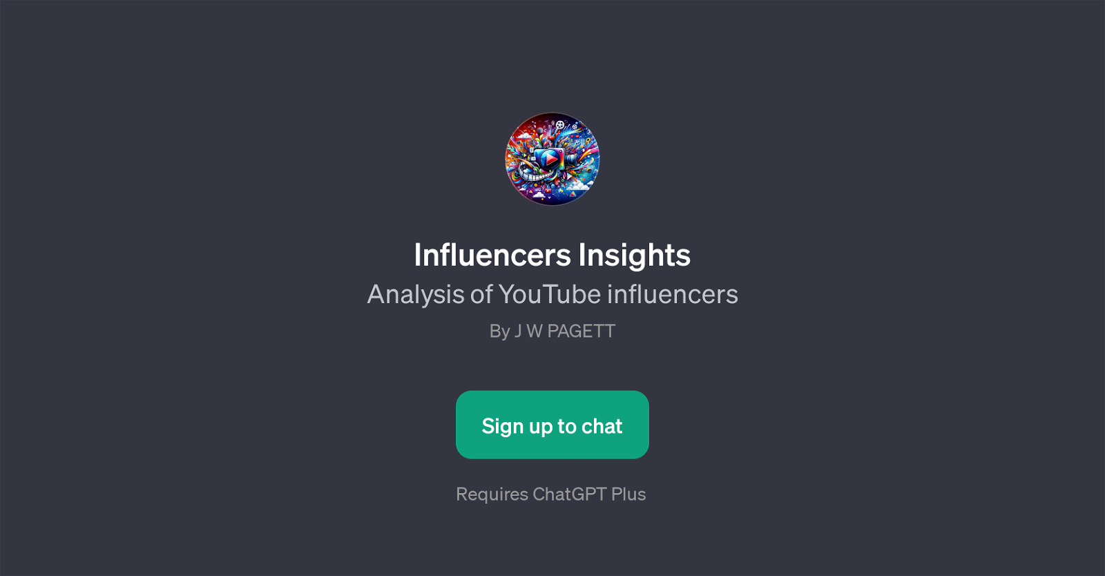 Influencers Insights website