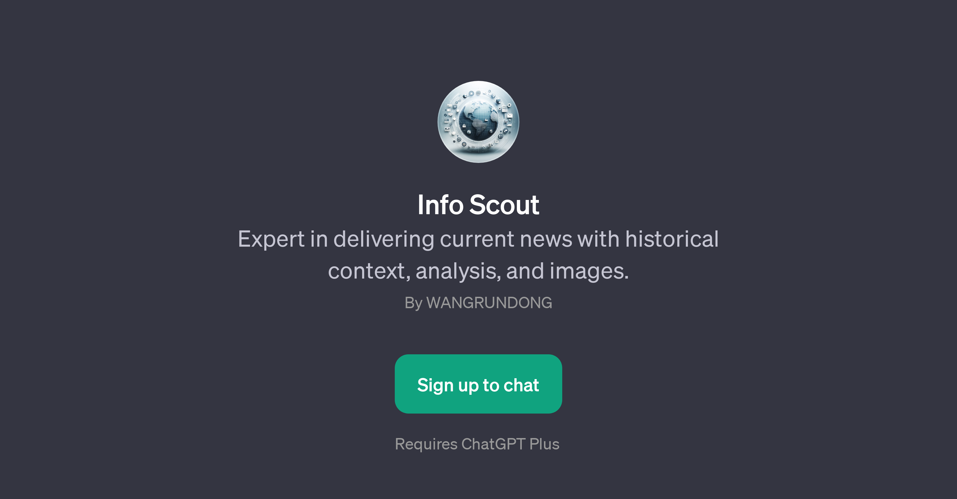 Info Scout website