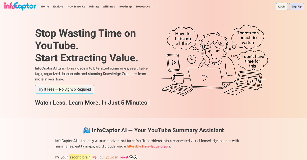 InfoCaptor website