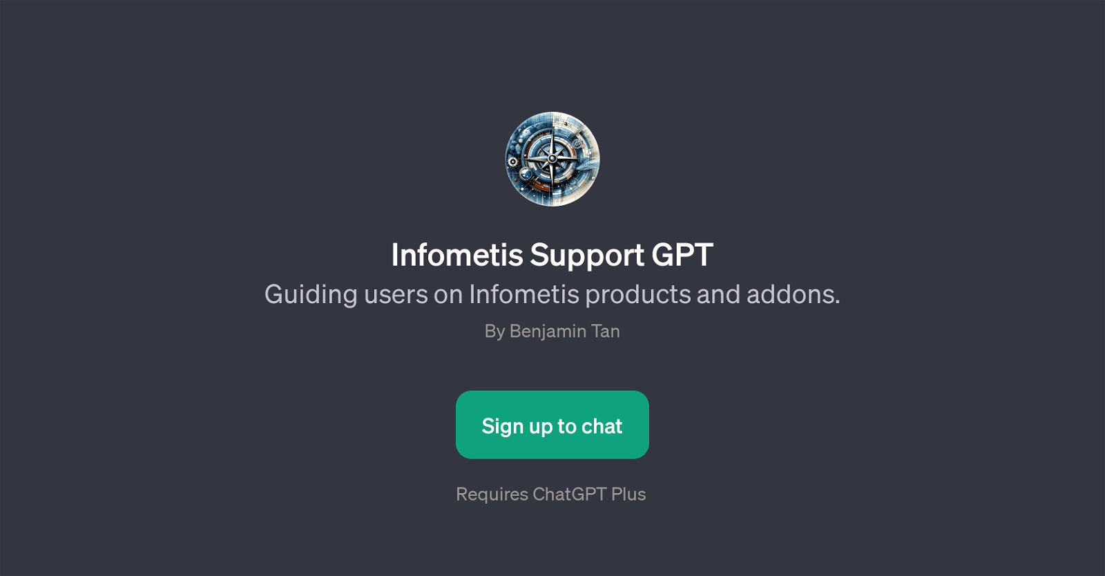 Infometis Support GPT website