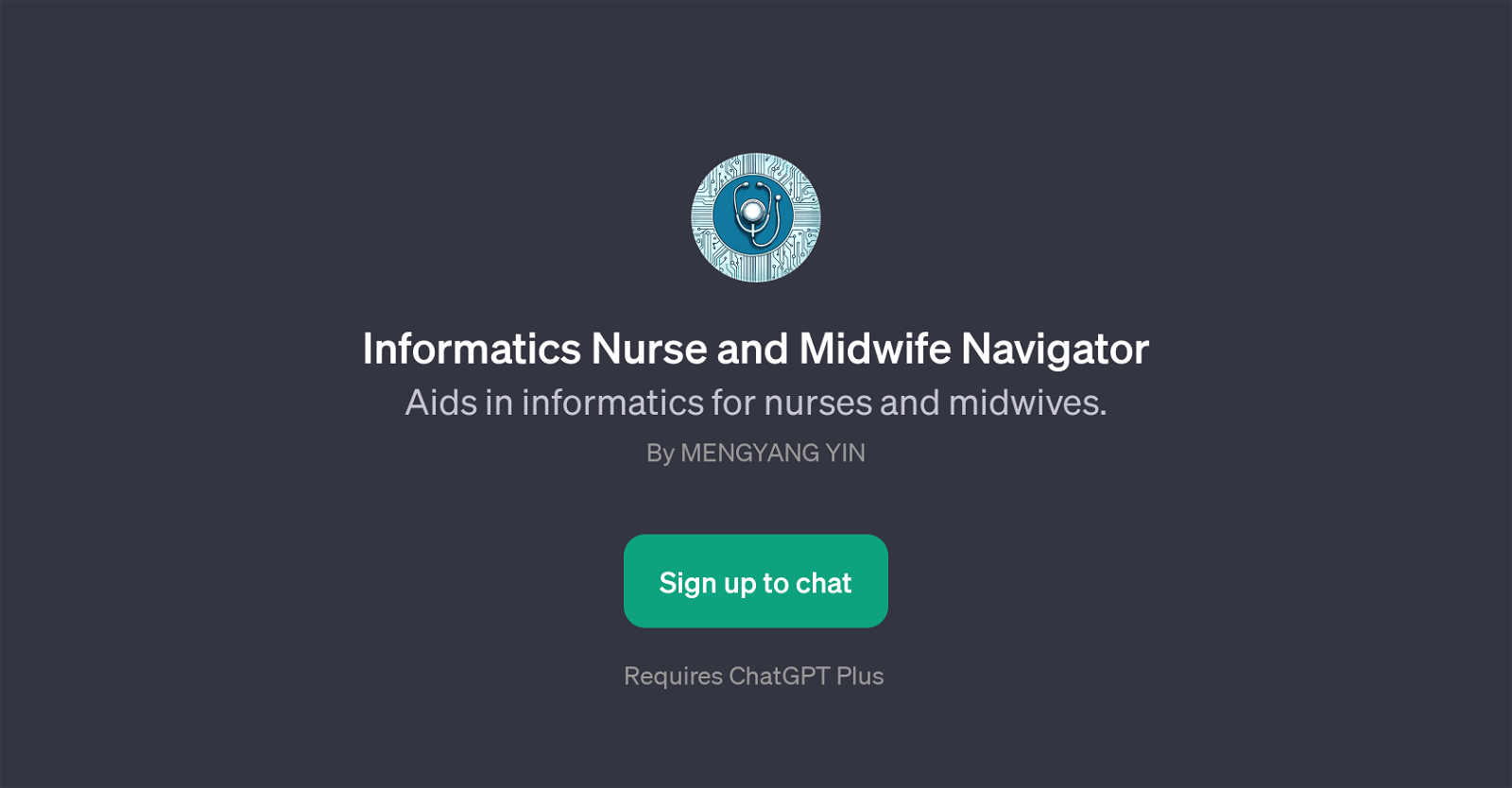Informatics Nurse and Midwife Navigator website