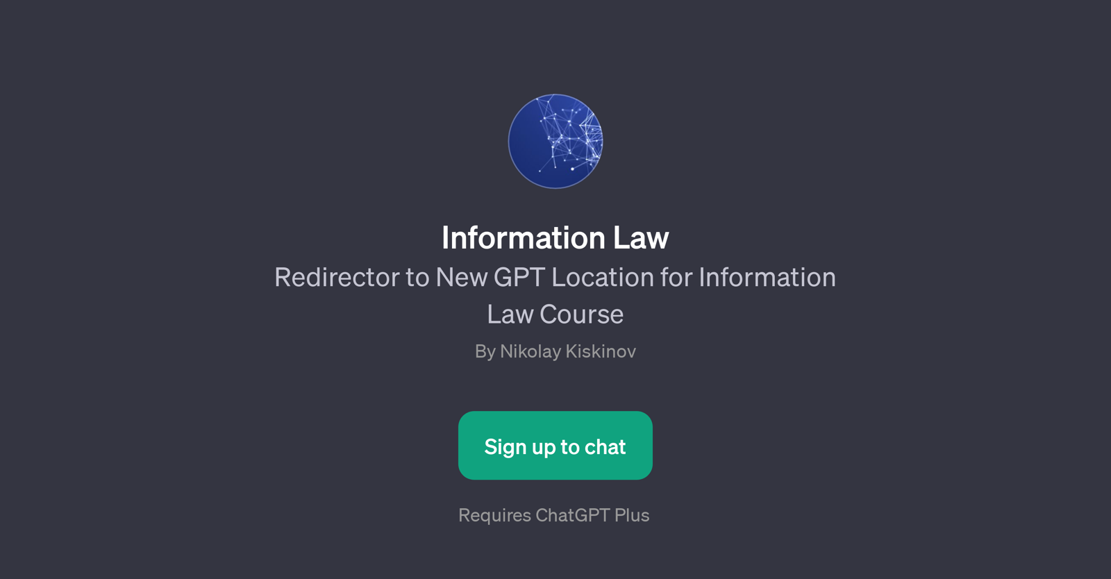 Information Law website