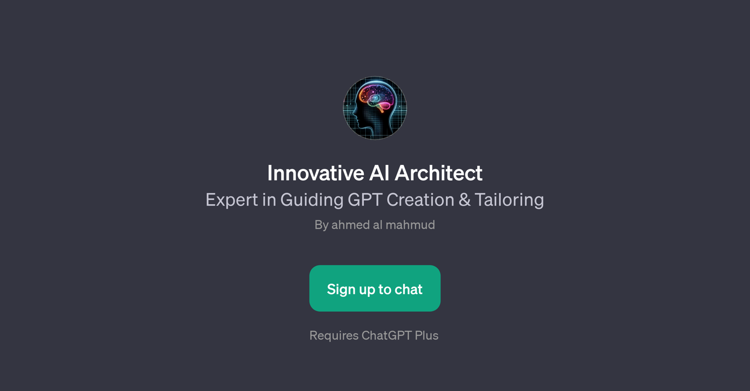Innovative AI Architect website