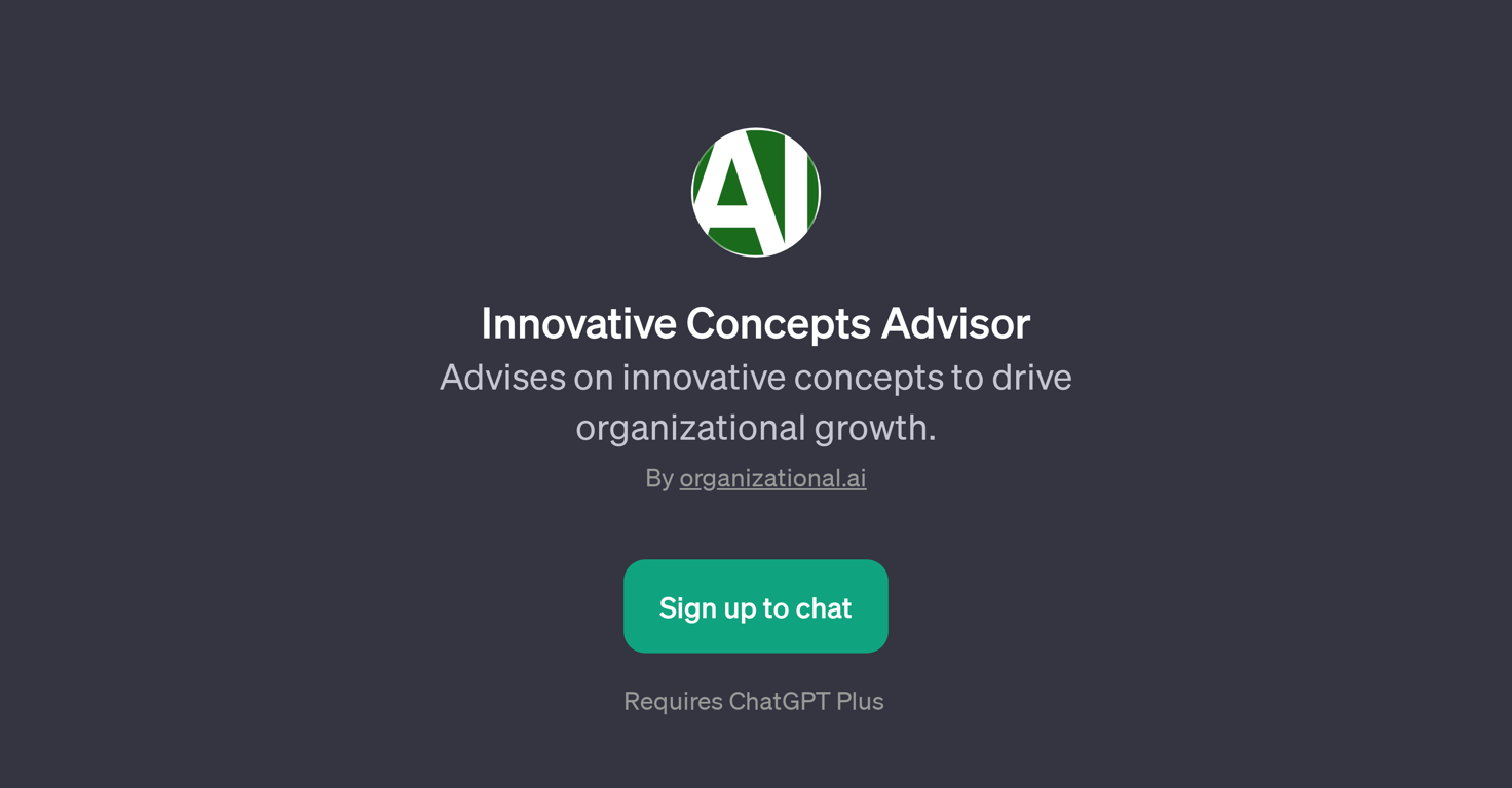 Innovative Concepts Advisor website