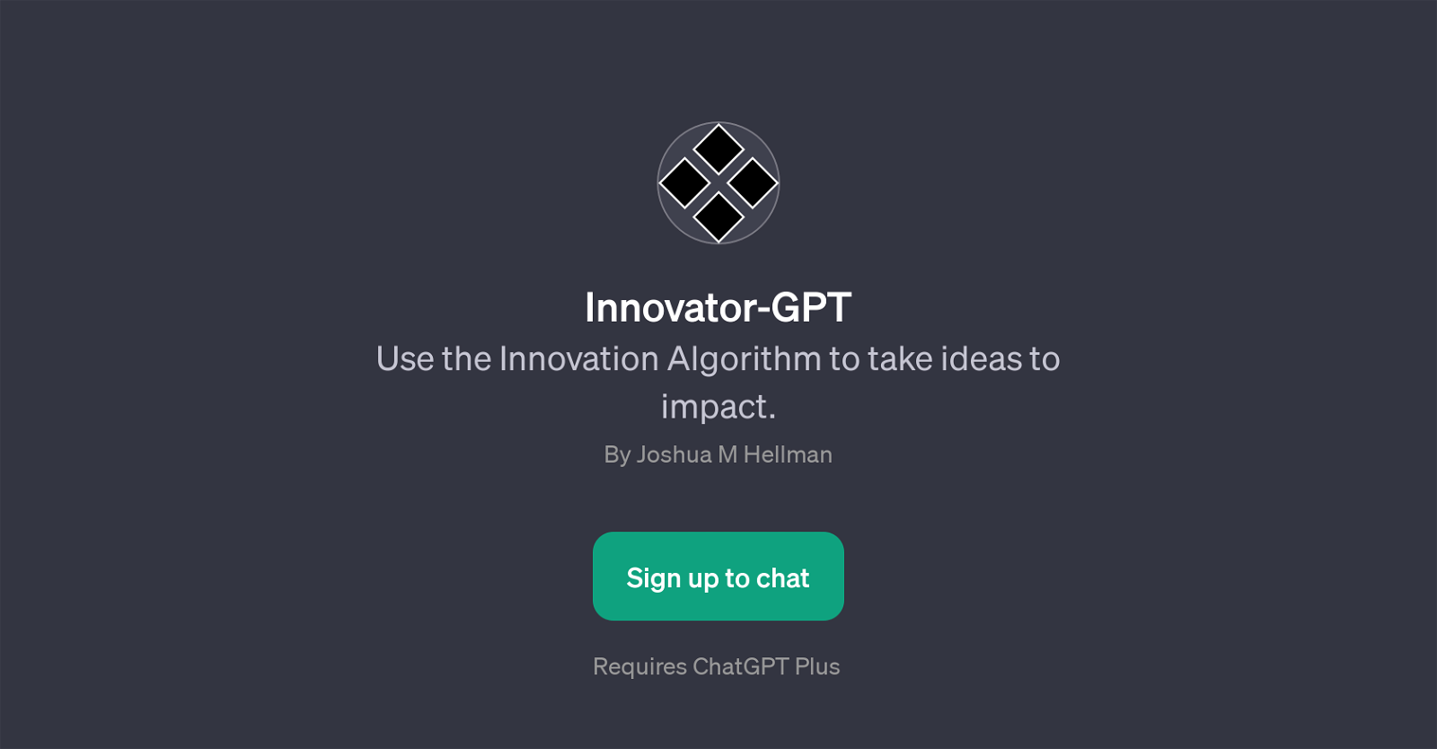 Innovator-GPT website