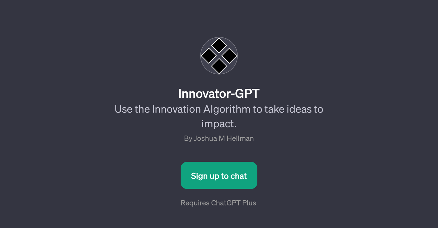 Innovator-GPT website