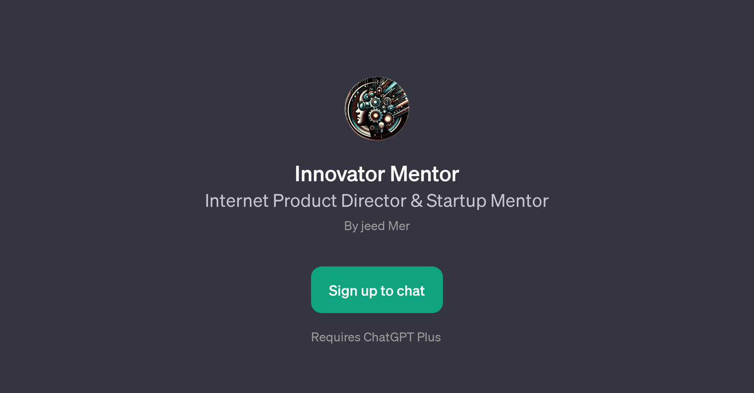 Innovator Mentor website
