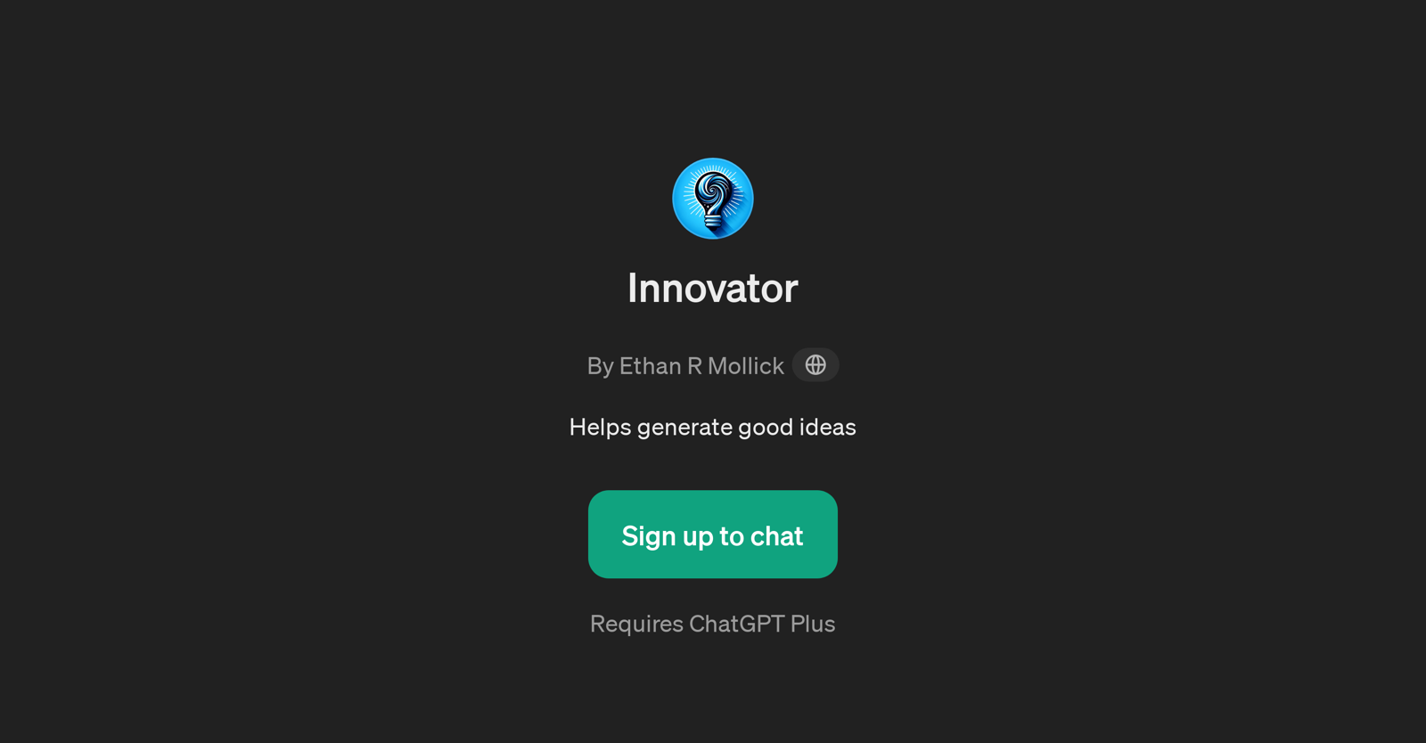 Innovator website