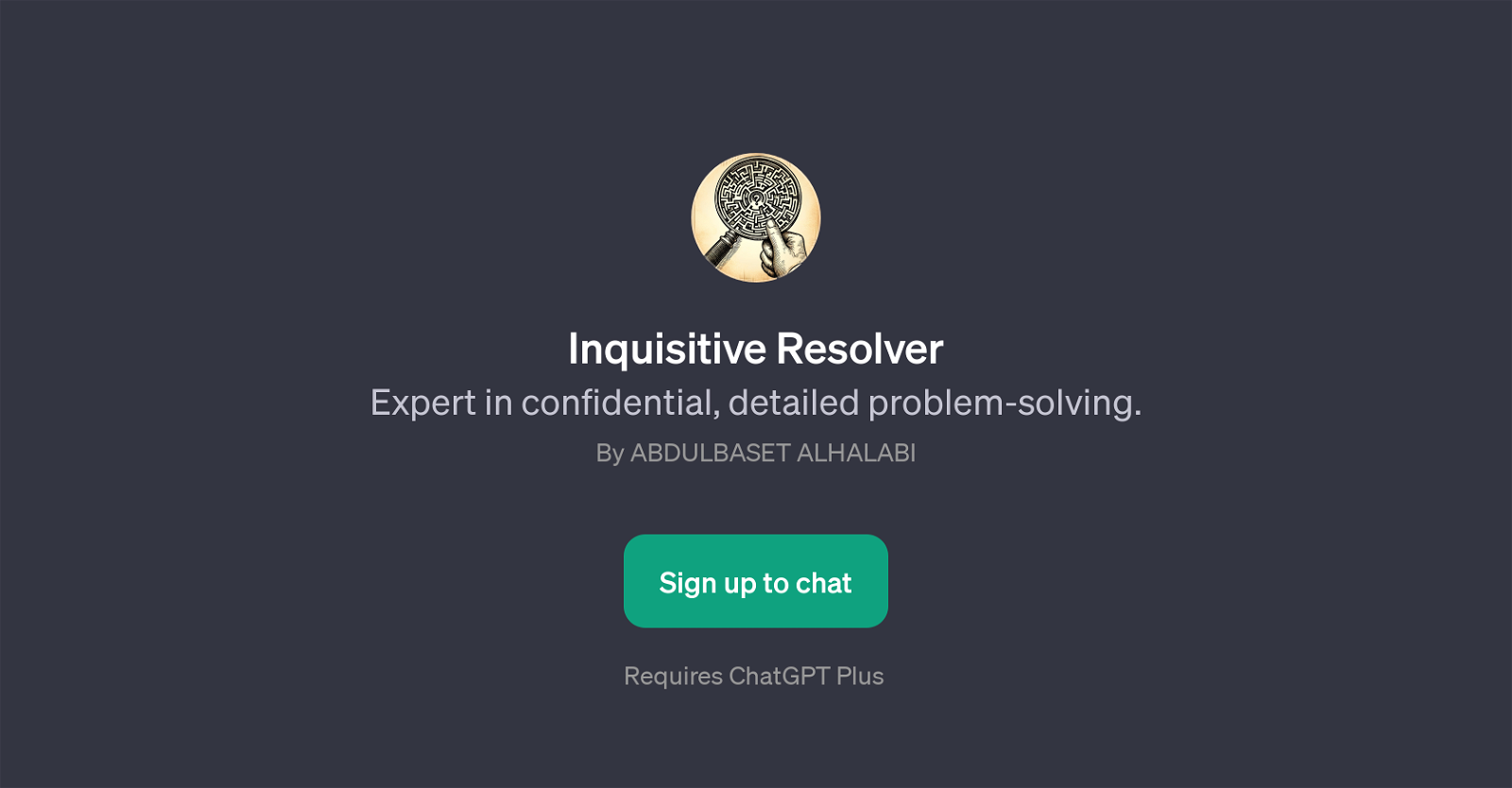 Inquisitive Resolver website