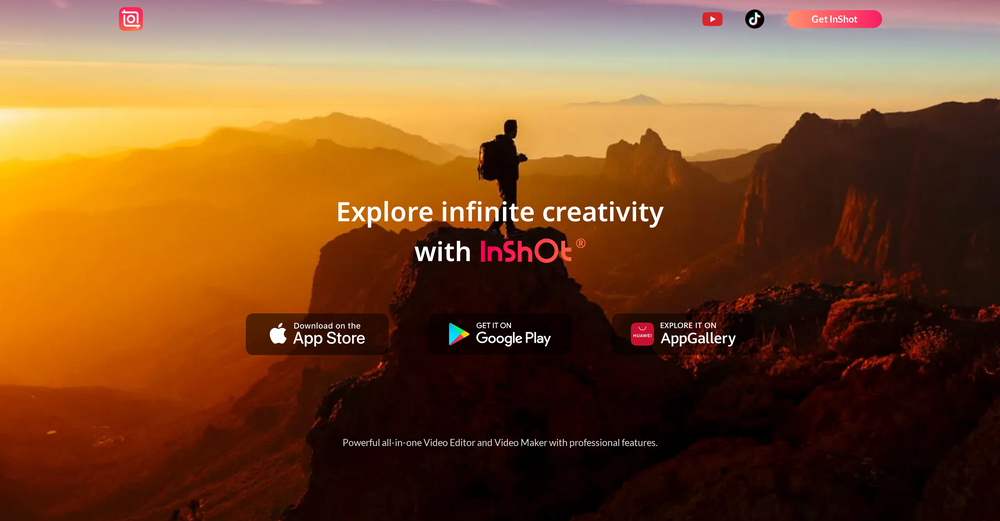 InShot website