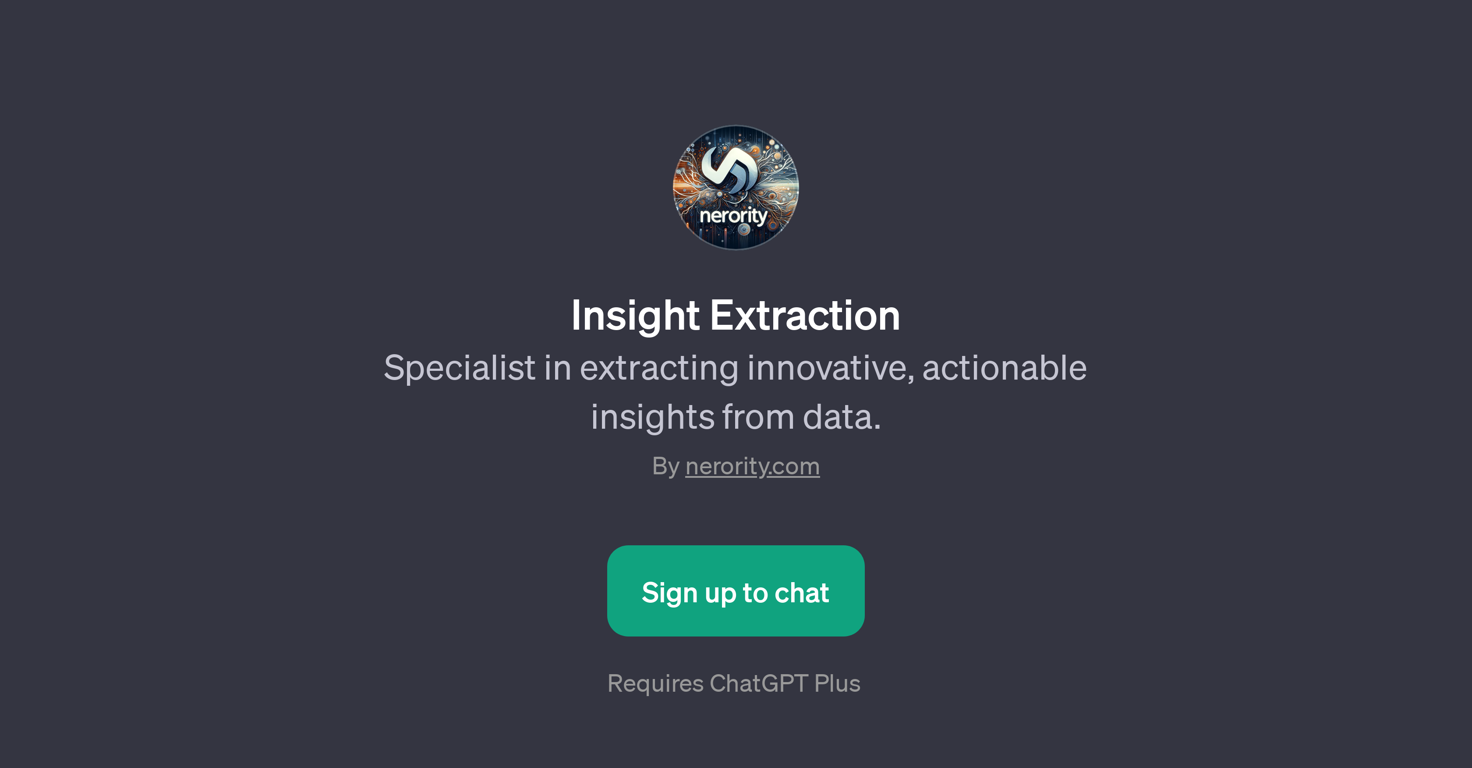 Insight Extraction website