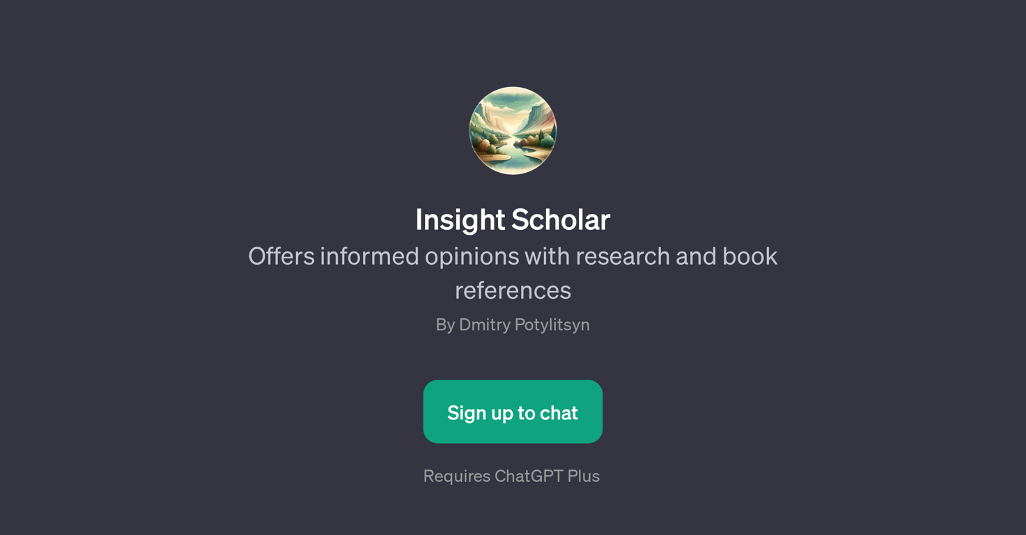 Insight Scholar website